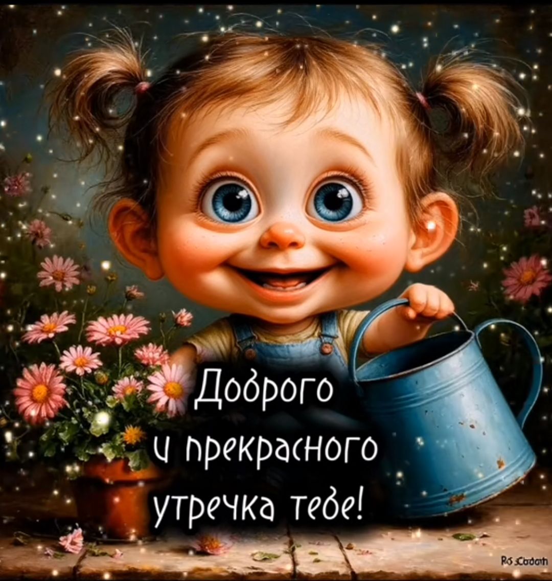 Доброе и прекрасного утречка тебе!
