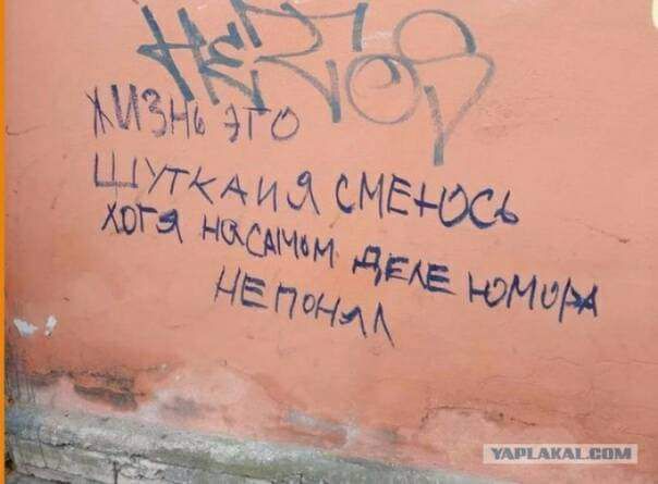 Жизнь это щутка и смеюсь хотя на самом деле ёмура не понял.