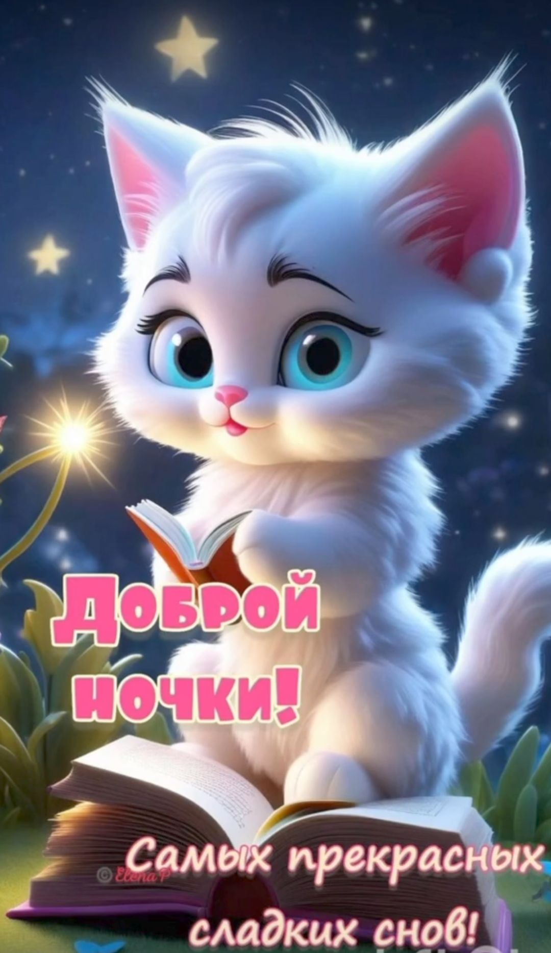 Доброй ночки!
Самых прекрасных сладких снов!