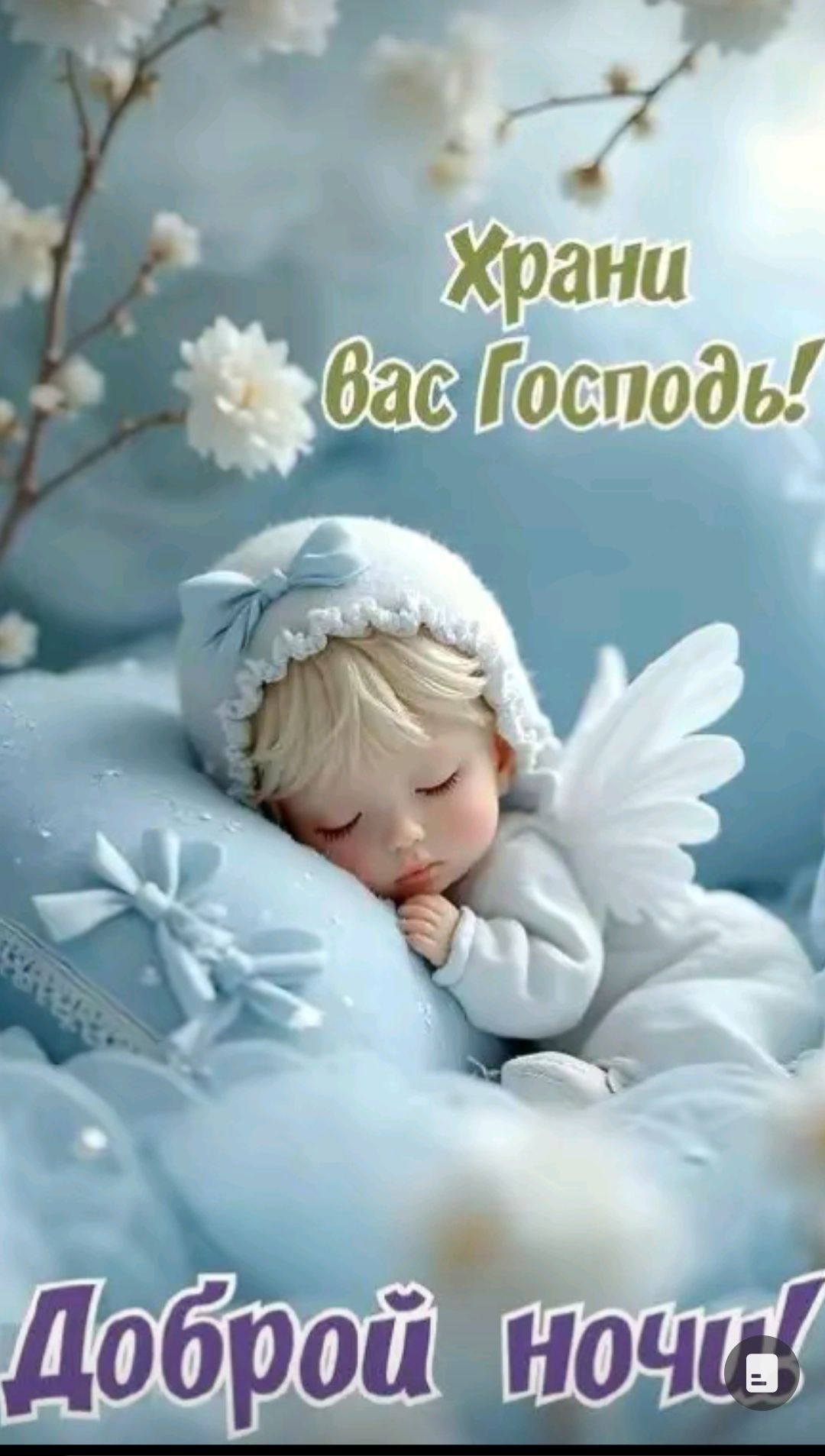 Доброй ночи! Храни вас Господь!