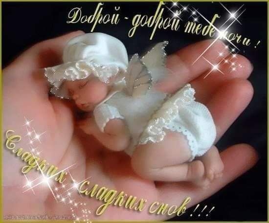 Dobroй - dobroй tebe uchen'! Sladkih sladkikh s'nov!!!