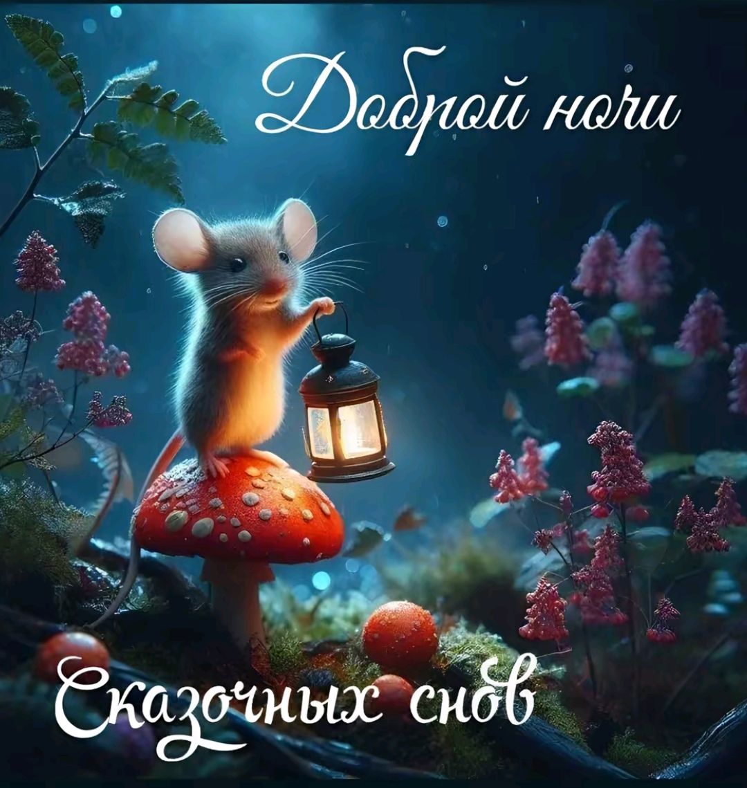 Доброй ночи
Сказочных снов