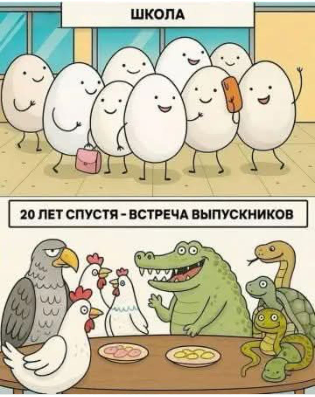 ШКОЛА
20 ЛЕТ СПУСТЯ - ВСТРЕЧА ВЫПУСКНИКОВ