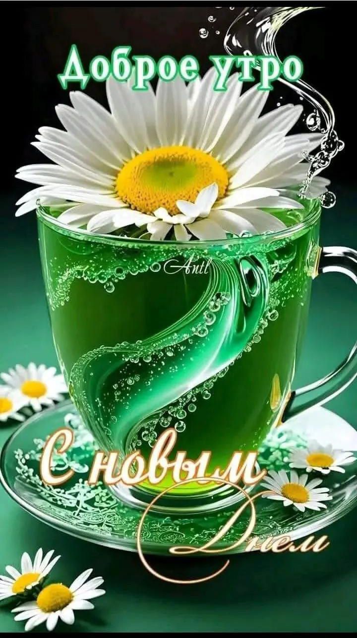 Доброе утро. С новым днем.