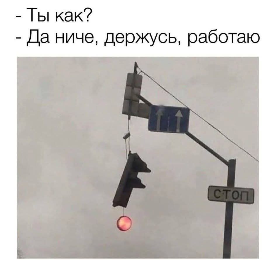 - Ты как? - Да ничего, держусь, работаю
