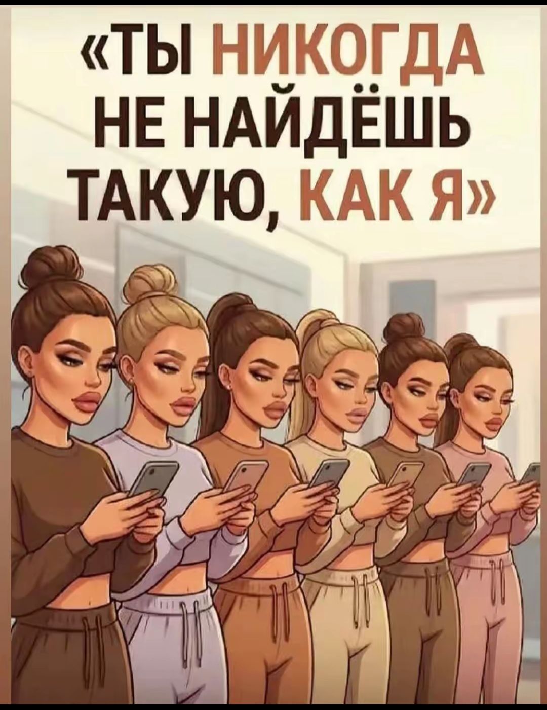 «ТЫ НИКОГДА НЕ НАЙДЕШЬ ТАКУЮ, КАК Я»