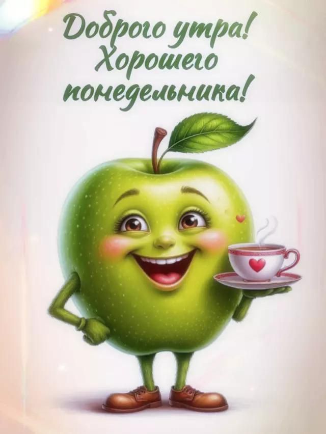 Доброго утра! Хорошего понедельника!