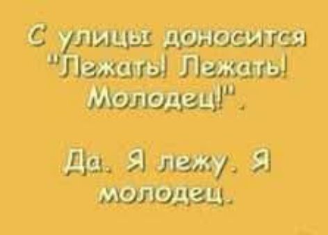 С улицы доносится 