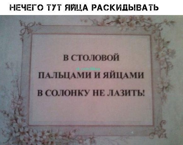 НЕЧЕГО ТУТ ЯЙЦА РАСКИЛЫВАТЬ