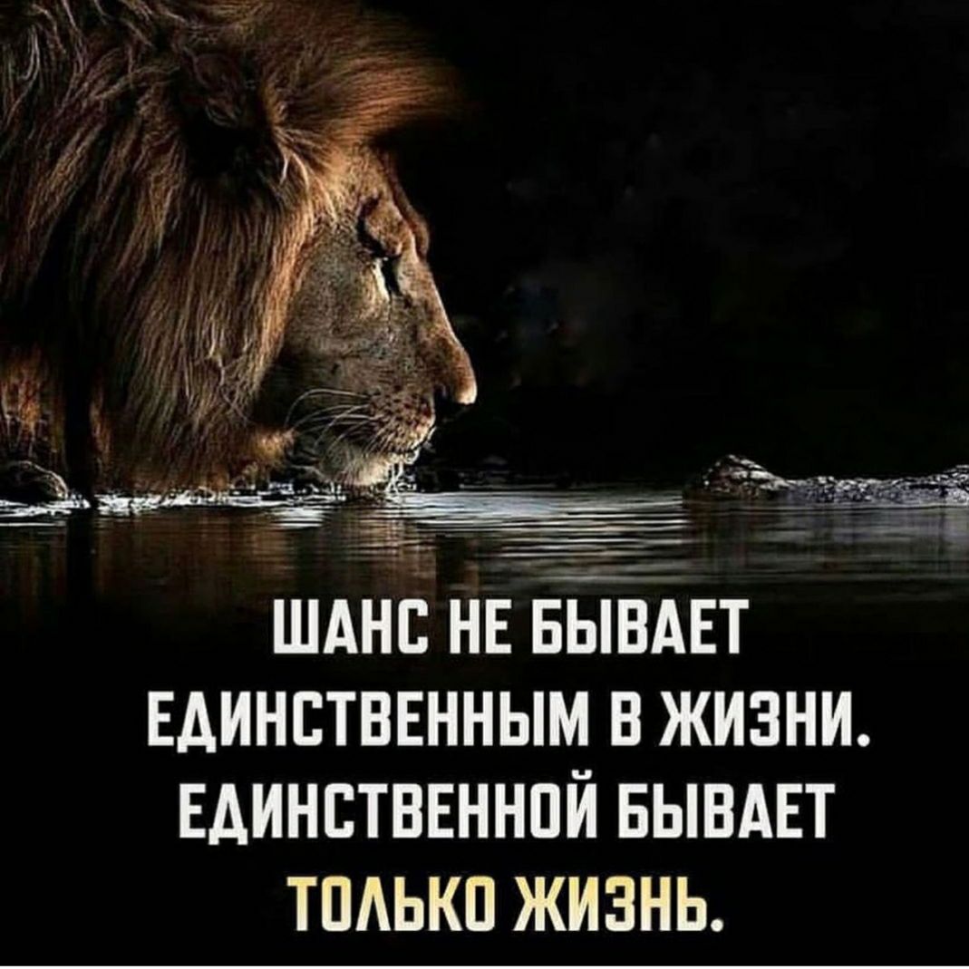 ШАНС НЕ БЫВАЕТ ЕАИНЕТВЕННЫМ В ЖИЗНИ ЕАИНСТВЕННПЙ БЫВАЕТ ТПАЬКП ЖИЗНЬ