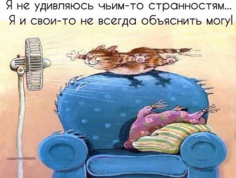 Я не удивляюсь чьим то стронностям Я и свои то не всегда объяснить могу