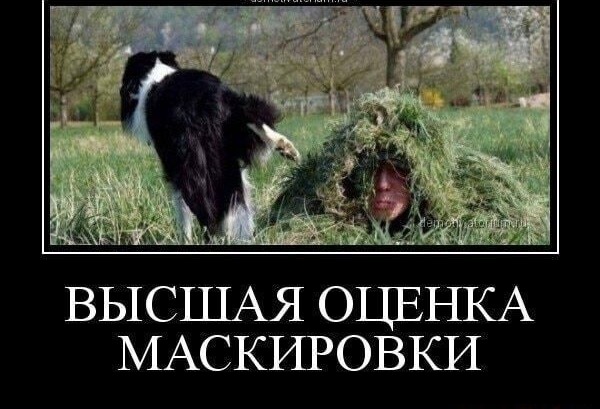 ВЫСШАЯ ОЦЕЪША МАСКИРОВКИ