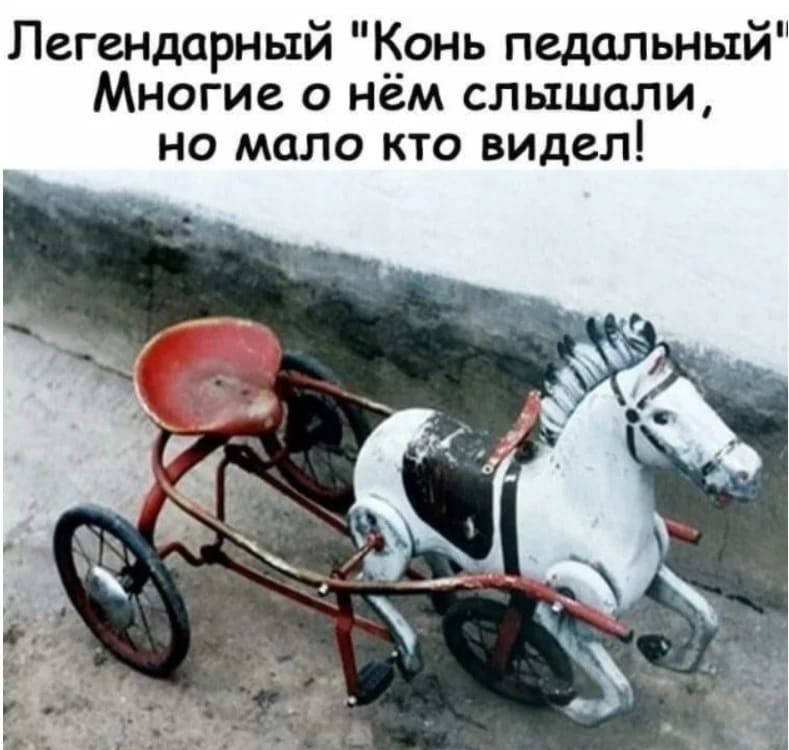 Легендарный __онь педальный Многие о нем слышали но мало кто видел
