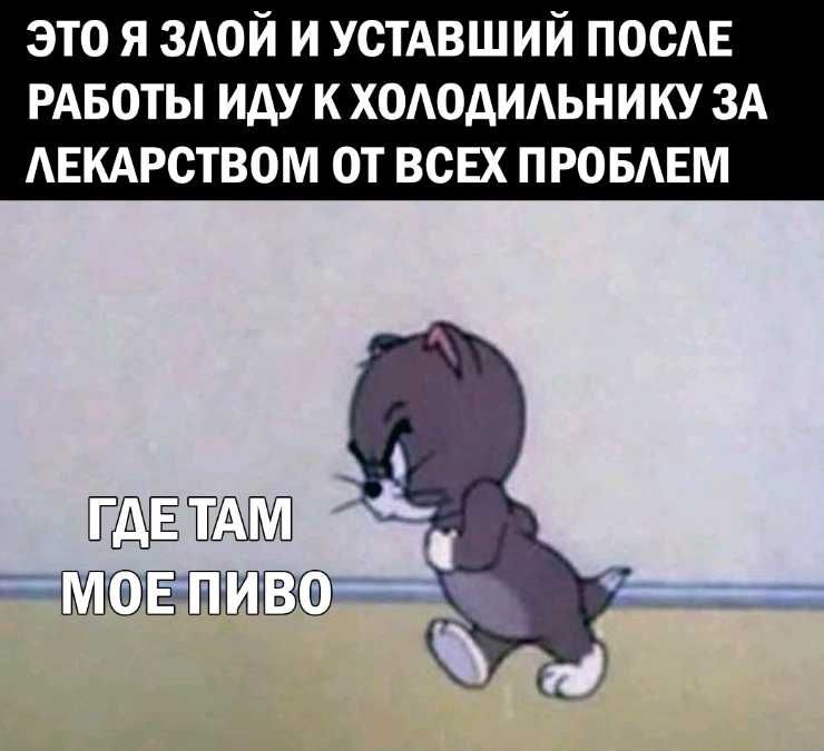 это я мой и УСТАВШИЙ ПОСЕ РАБОТЫ иду к хододидьнику ЗА АЕКАРСТВОМ ОТ ВСЕХ ПРОБАЕМ