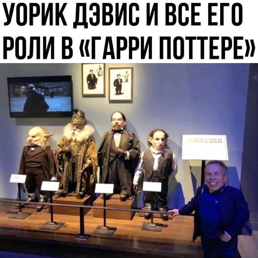 УПРИК ДЗВИС И ВСЕ ЕГО РОЛИ В ГАРРИ ПОТТЕРЕ