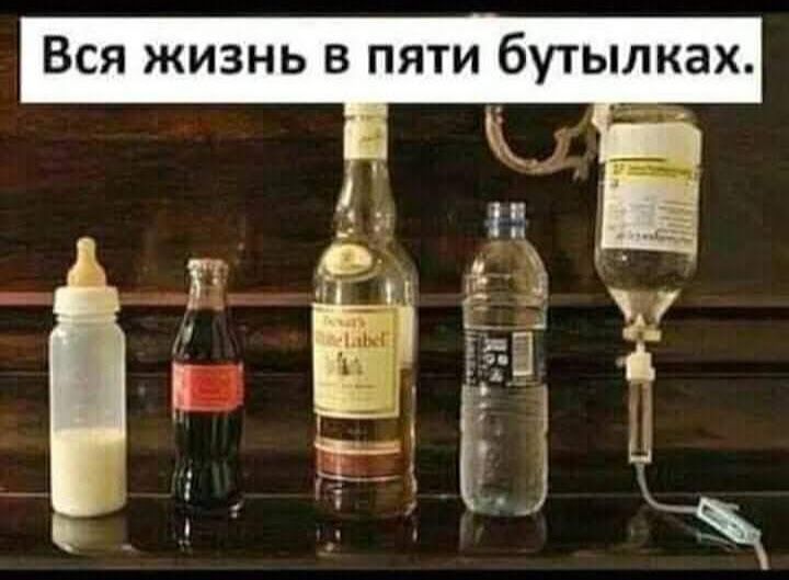 Вся жизнь в пяти бутылках