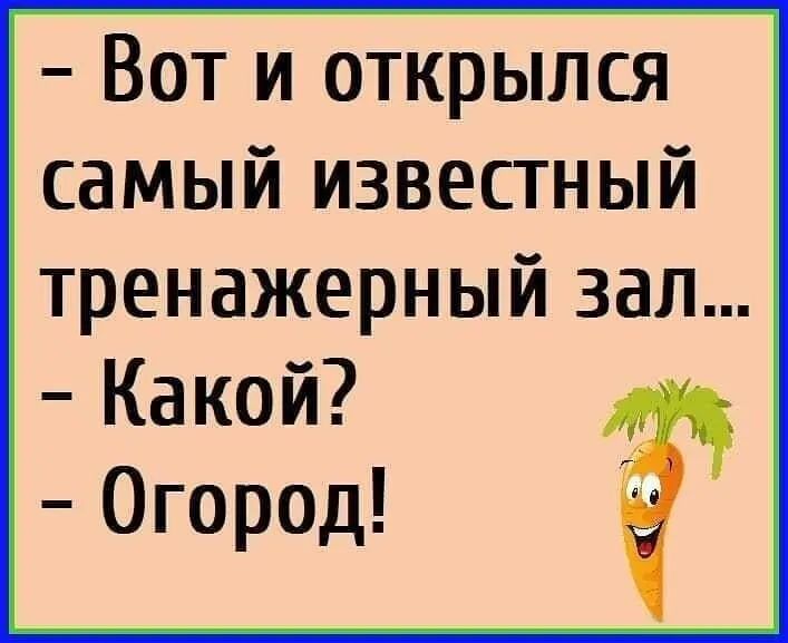 Вот и открылся самый известный тренажерный зал Какой Огород