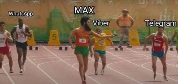 WhatsApp MAX Viber Telegram