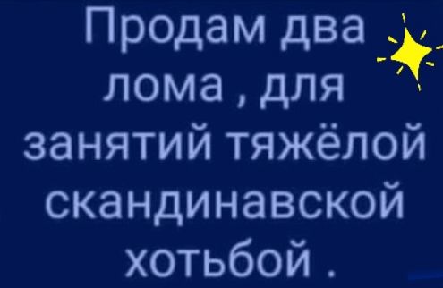 Продам два ломадля занятий тяжёлой скандинавской хотьбой