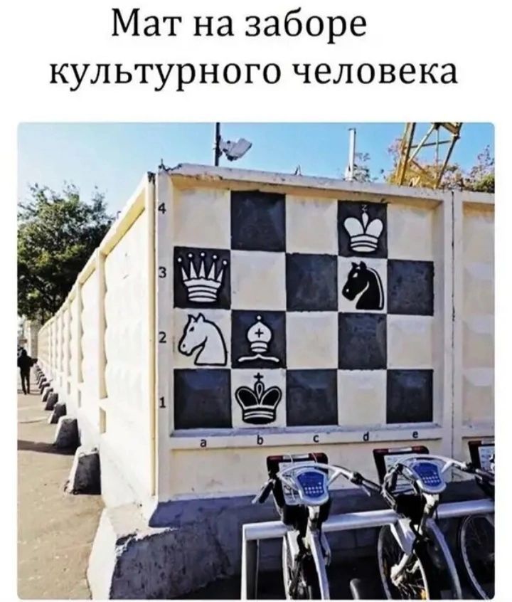 Мат на заборе культурного человека