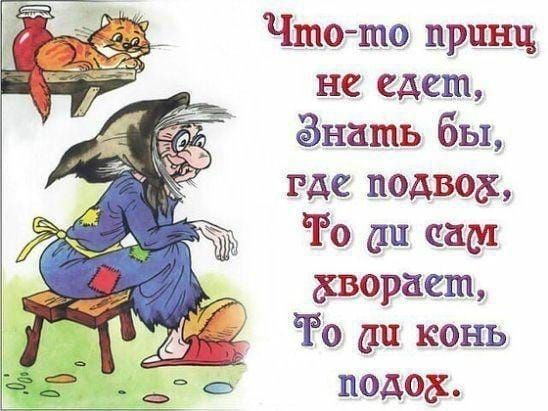 Что шо принц не едет Знать бы где подвоз Ро _ш пам дквораеш Ро аи конь водок