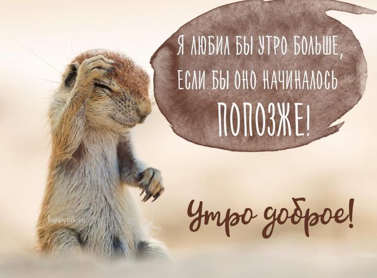 Я МОБИЛ БЫ УТРО БОАЬШЕ ЕСАИ БЫ ОНО НАЧИНААОСЬ Ё ПОПОЗЖЕ