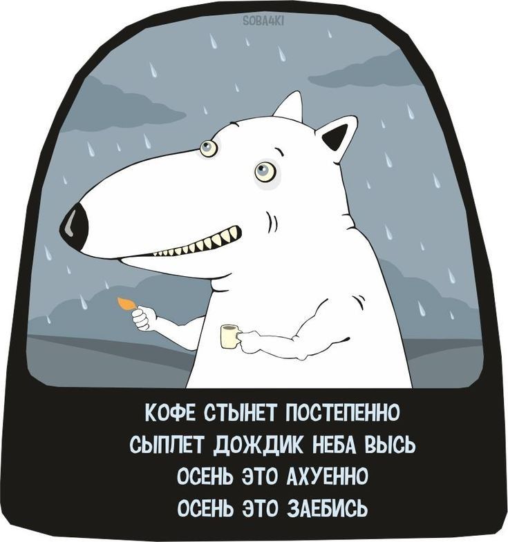 КОФЕ СТЫНЕТ ПОСТЕПЕННО СЫППЕТ ДОЖДИК НЕБА ВЫСЬ ОСЕНЬ ЭТО АХУЕННО ОСЕНЬ ЭТО ЗАЕБИСЬ