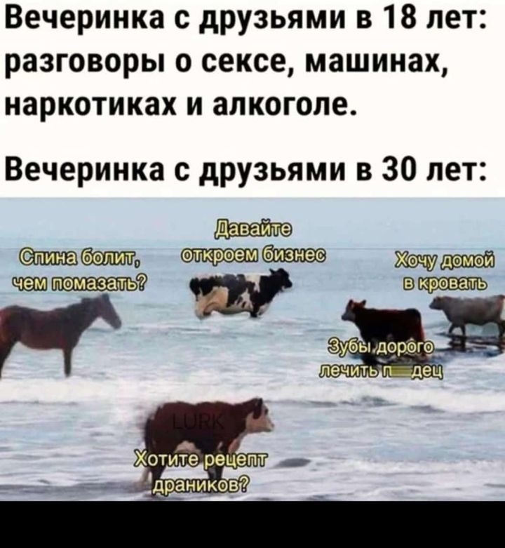 Вечеринка с друзьями в 18 лет разговоры о сексе машинах наркотиках и алкоголе Вечеринка с друзьями в 30 лет ш в