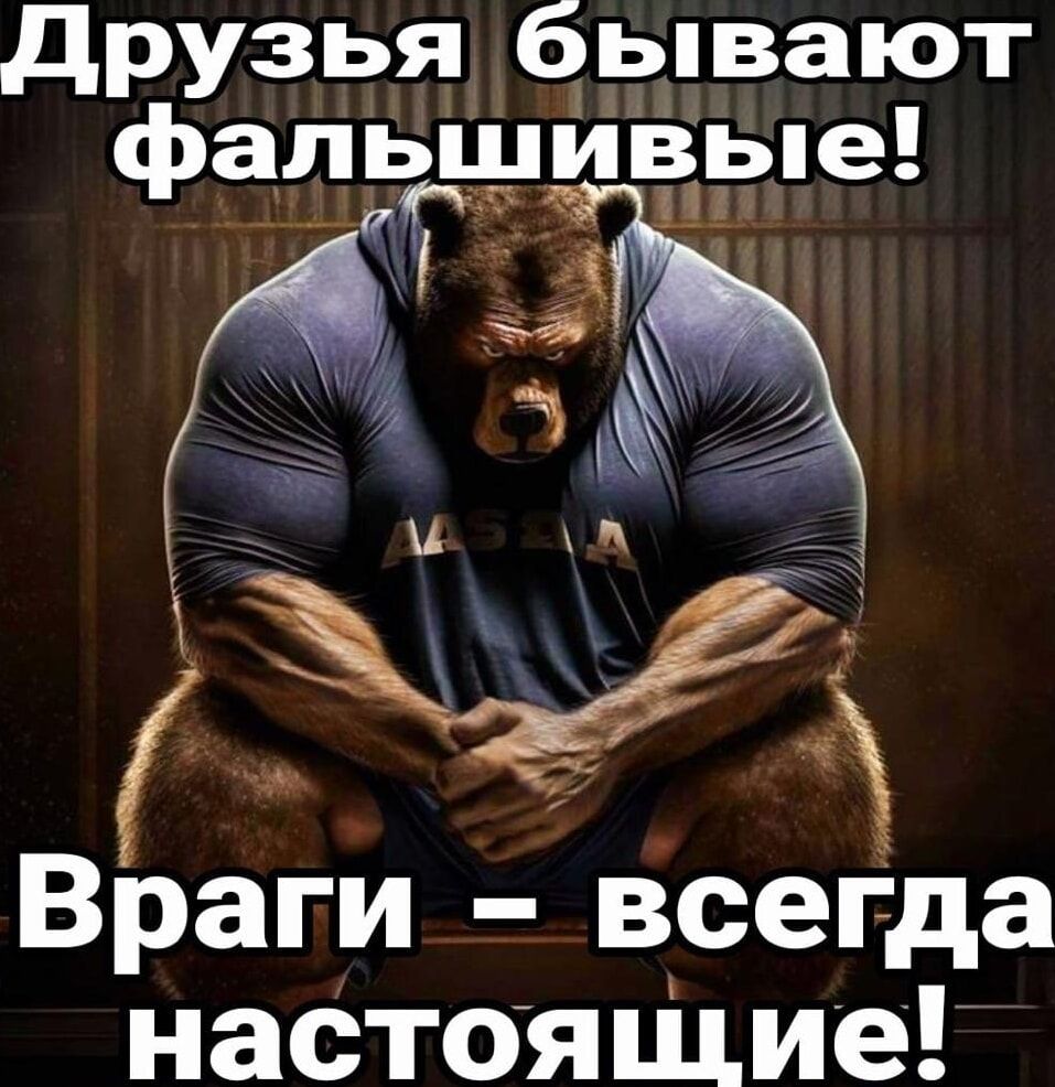 друзья бывают фальщитэпе ГЗ іі ч Враги всегда настояЩие