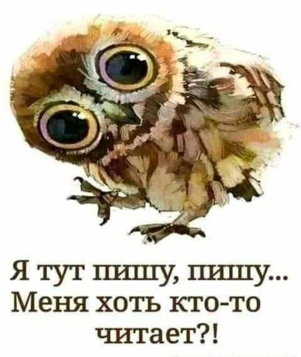 Меня хоть кто то тштает