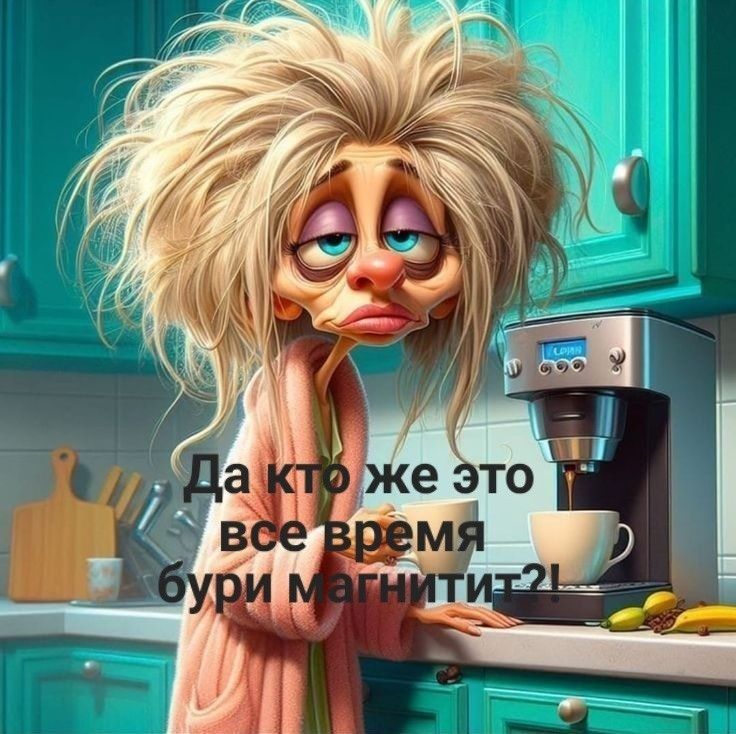 Да кто же это все время бури магнитит?!