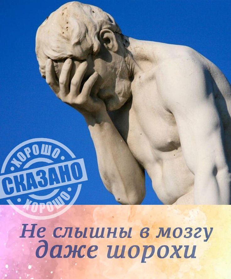 Не слышны в мозгу даже шорохи