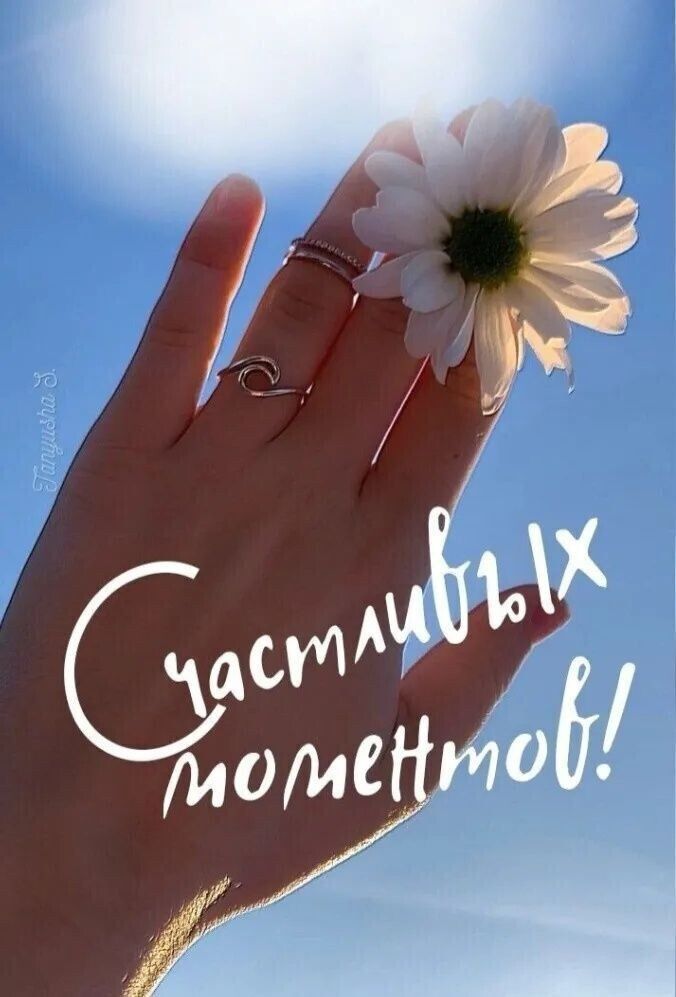 Счастливых моментов!