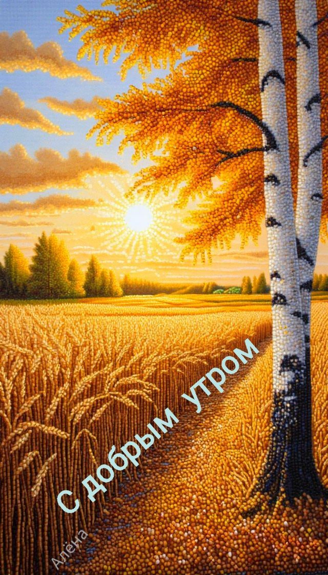 С добрым утром. Алена.