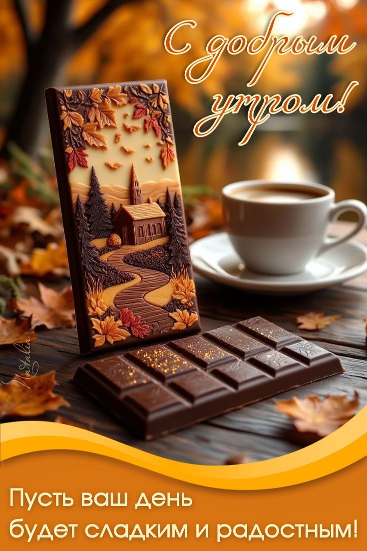 С добрым утром! Пусть ваш день будет сладким и радостным!