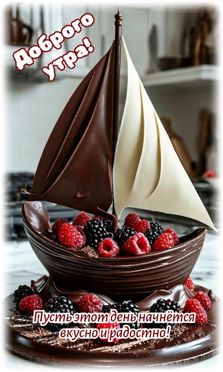 Доброе утро! Пусть этот день начинается вкусно и радостно!