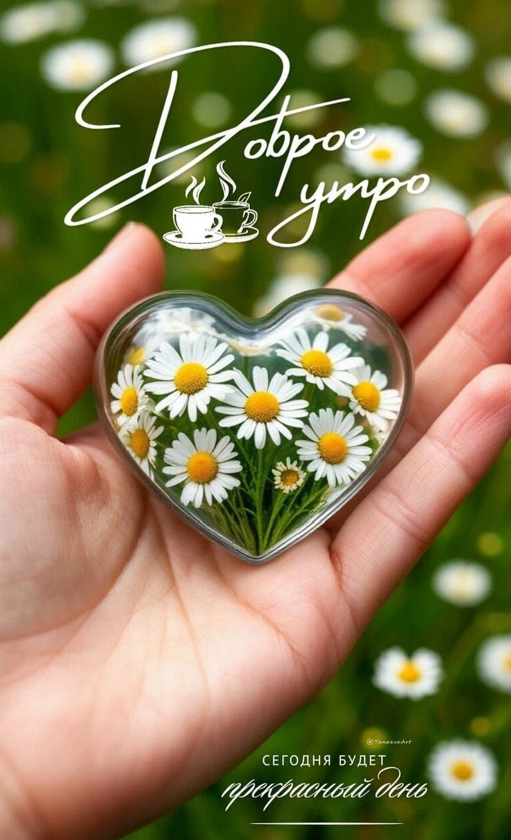 Доброе утро
сегодня будет прекрасный день