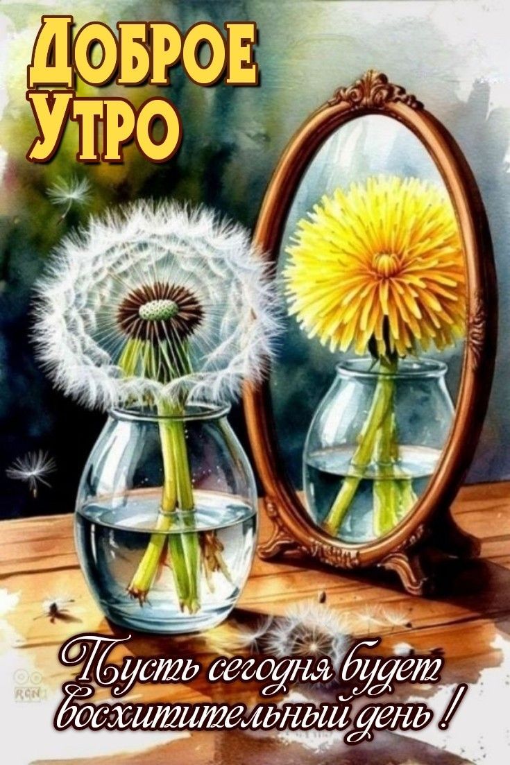 Доброе утро Пусть сегодня будет восхитительный день!