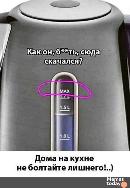 Как он, б**ь, сюда скачался? 
Дома на кухне не болтайте лишнего!..