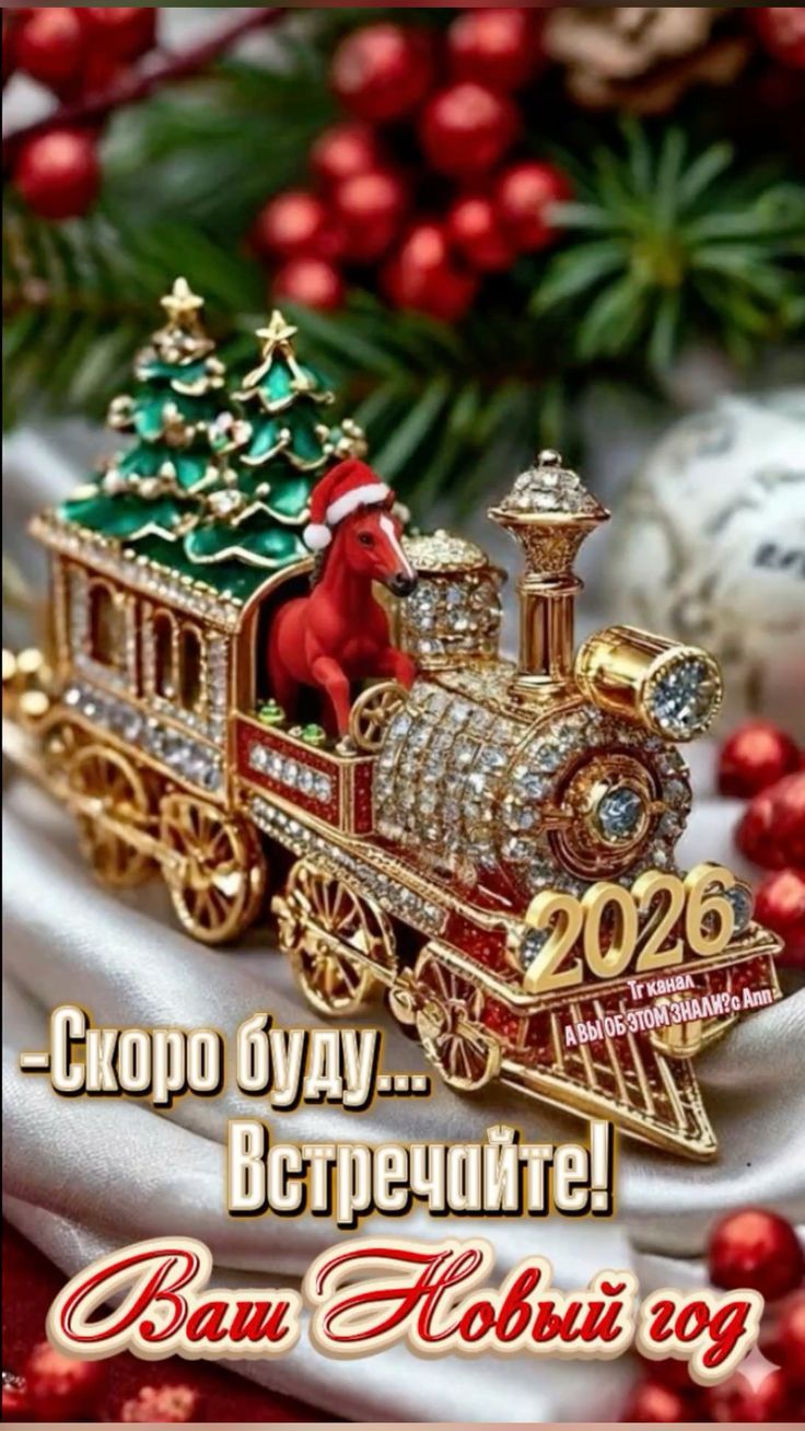 -Скоро буду... Встречайте! Ваш Новый год