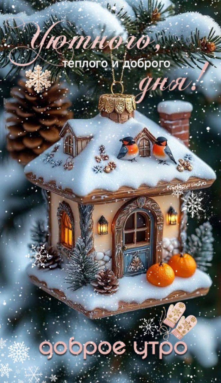 Уютного, теплого и доброго дня! доброе утро
