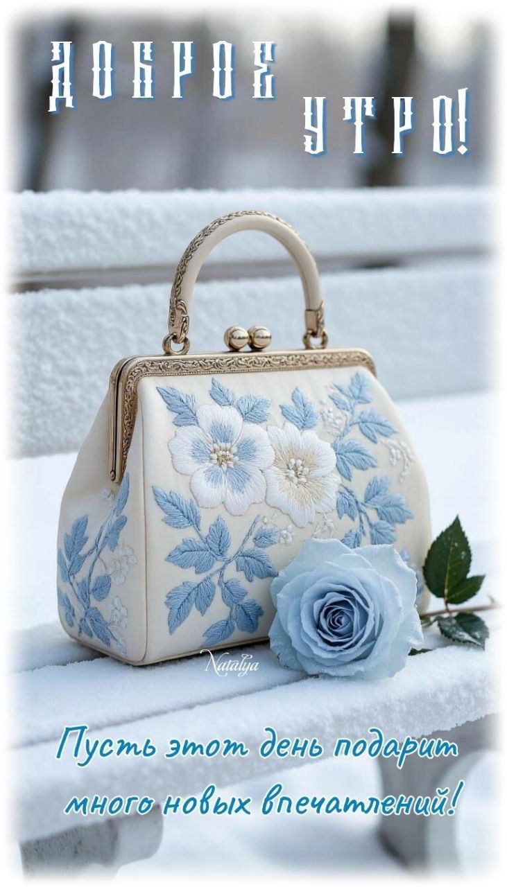Доброе утро! Пусть этот день подарит много новых впечатлений!