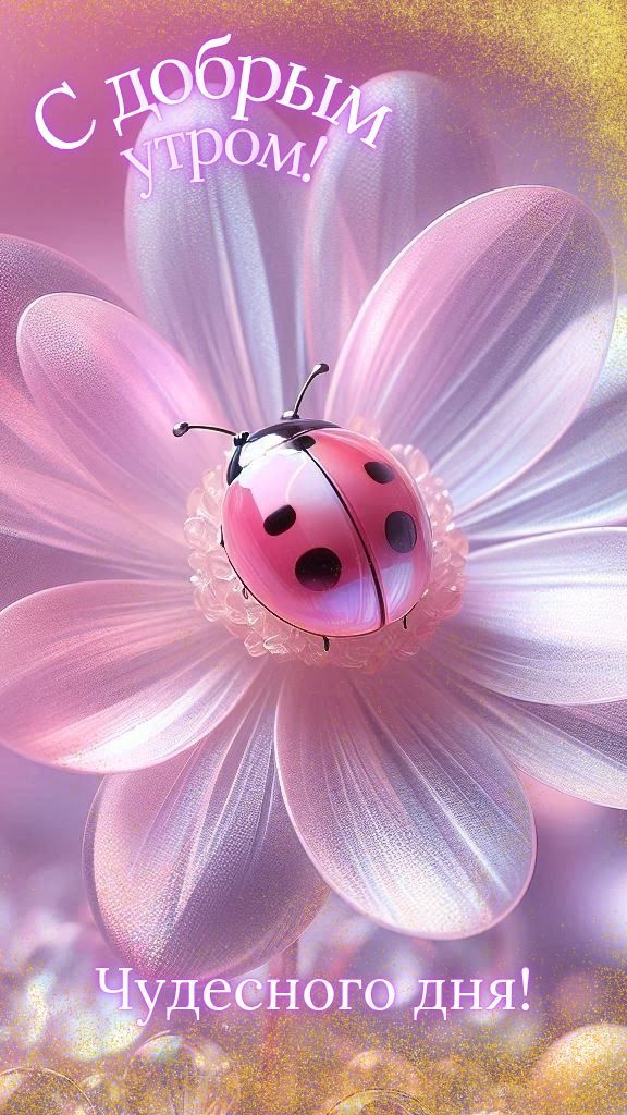 С добрым утром! Чудесного дня!