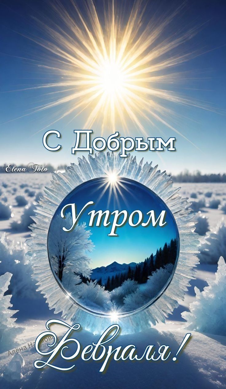 С Добрым Утром Февраля!