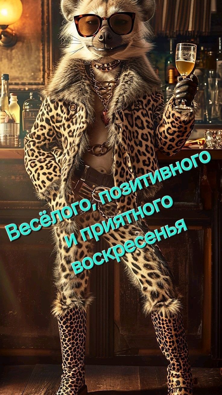 Весёлого, позитивного и приятного воскресенья