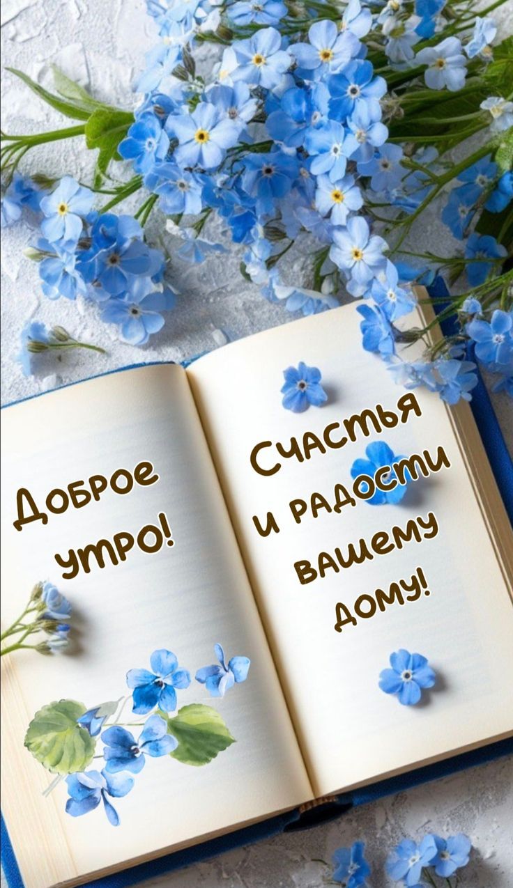 Доброе утро! Счастья и радости вашему дому!