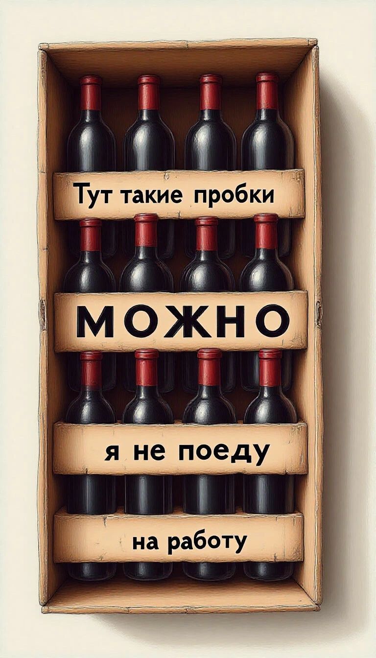 Тут такие пробки можно я не поеду на работу