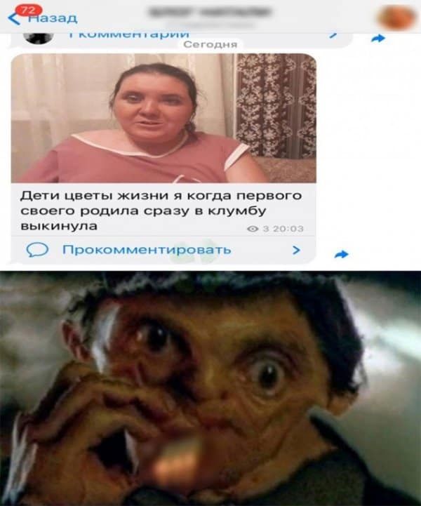 дети цветы жизни я когда первого своего родила сразу в клумбу выкинула
