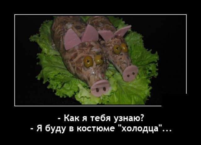 Как я тебя узнаю Я буду в костюме холодца