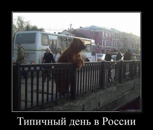 Типичный день в России